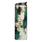 Bouteilles Isothermes Vache blanche de l'Ouest Emerald Gold (Tourné sur la gauche)