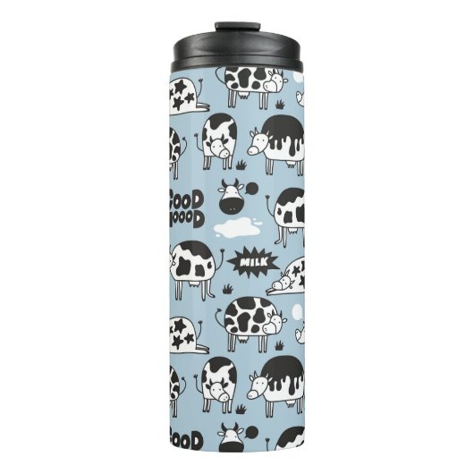 Bouteilles Isothermes Vache et lait (Devant)