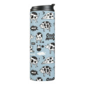 Bouteilles Isothermes Vache et lait (Tourné sur la gauche)