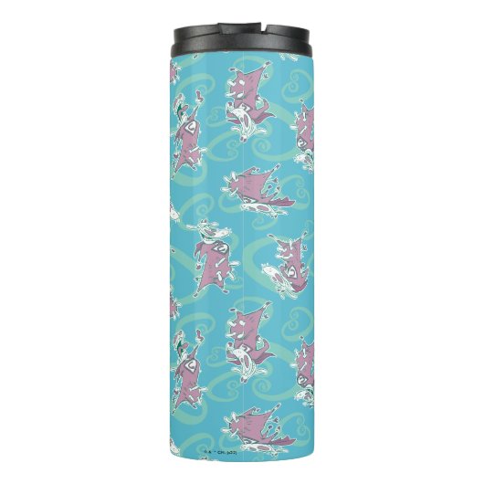 Bouteilles Isothermes Vache et poulet Super Vache Motif (Dos)
