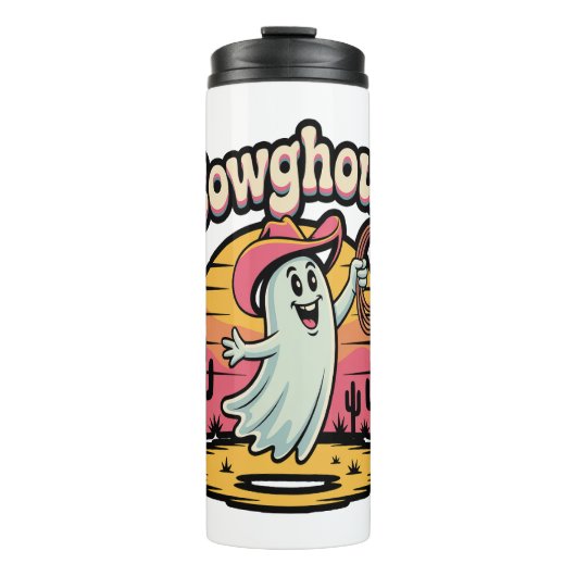 Bouteilles Isothermes Vache Ghoul Halloween Éffrayant (Devant)