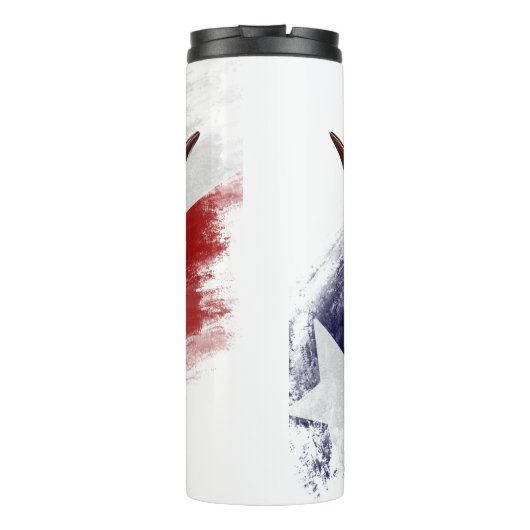 Bouteilles Isothermes Vache longhorne du Texas (Dos)