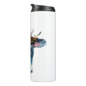 Bouteilles Isothermes Vache noir blanc Halloween sorcière (Tourné sur la droite)