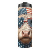 Bouteilles Isothermes Vache Patriotique Highland Delft (Devant)