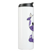 Bouteilles Isothermes Vache pourpre T-shirt surdimensionné_1 (Tourné sur la gauche)