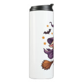 Bouteilles Isothermes Vache sorcière sur un bâton (Tourné sur la gauche)