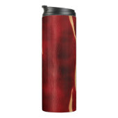 Bouteilles Isothermes Vachette à crème rouge occidentale (Tourné sur la droite)