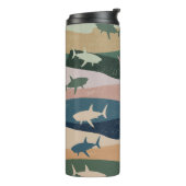 BOUTEILLES ISOTHERMES VAGUE DE REQUIN VINTAGE (Tourné sur la gauche)
