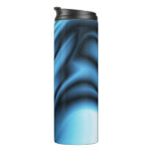 Bouteilles Isothermes Vague de soie bleue (Tourné sur la droite)
