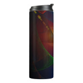 Bouteilles Isothermes Vagues Abstrait Flamme fractale 3D (Tourné sur la gauche)