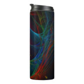 Bouteilles Isothermes Vagues Abstrait Flamme fractale 3D (Tourné sur la droite)