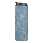 Bouteilles Isothermes Vaisselle de Boho Celestial Botanical Dusty Blue (Tourné sur la droite)