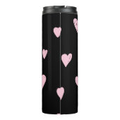 Bouteilles Isothermes Valentine Coeurs roses : Amour Vintage. (Dos)