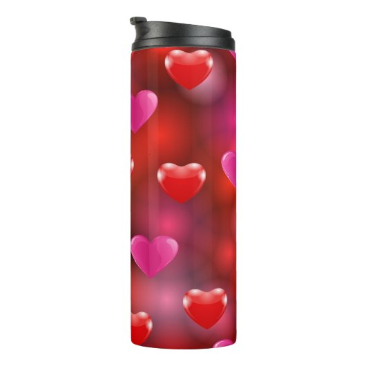 Bouteilles Isothermes Valentine Hearts (Tourné sur la droite)
