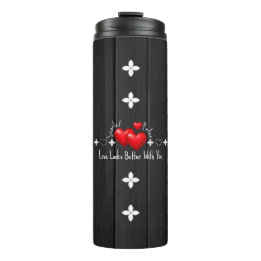 Bouteilles Isothermes Valentines Custom Name Thermal Tumblers & Quotes