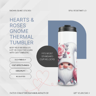 Bouteilles Isothermes Valentine's Day Gnome Thermal Tumbler