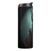 Bouteilles Isothermes Vampire Chat et Assistant Citrouille Halloween Sur (Tourné sur la gauche)