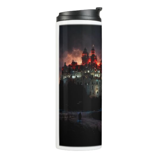 Bouteilles Isothermes Vampire Château Thermal Tumbler (Tourné sur la gauche)