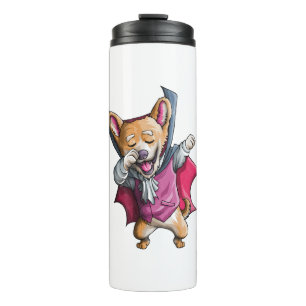 Bouteilles Isothermes Vampire qui fait dabber Corgi Mignon Halloween Cor