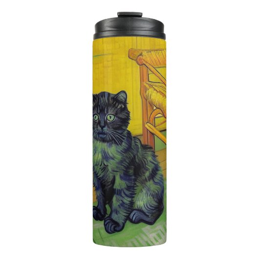 Bouteilles Isothermes Van Gogh Black Cat (Devant)