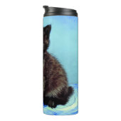 Bouteilles Isothermes Van Gogh Black Kitten avec fils (Tourné sur la droite)