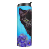 Bouteilles Isothermes Van Gogh Chat et fleurs (Tourné sur la gauche)