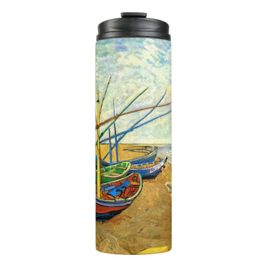 Bouteilles Isothermes Van Gogh Fishing Boats on Beach at Saintes Maries (Devant)