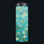 Bouteilles Isothermes VAN GOGH Fleurs d'amandes<br><div class="desc">"van gogh",  vincent,  "fleurs d'amandes",  fleurs,  "peinture célèbre",  vintage,  "art fin",  floral,  bleu</div>