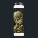 Bouteilles Isothermes van gogh Skull<br><div class="desc">"van gogh Skull",  "cigarette fumant squelette",  calavera,  "van gogh",  "van gough",  "Jour des morts",  "dia de los muertos",  crâne,  squelette,  "cigarette brûlant squelette"</div>