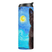Bouteilles Isothermes Van Gogh Starry Night Black Cat (Tourné sur la gauche)