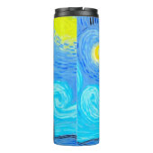 Bouteilles Isothermes Van Gogh Starry Night Black Cat (Dos)