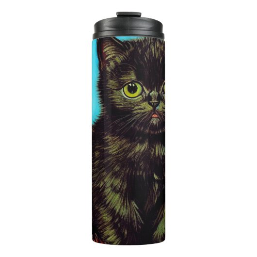 Bouteilles Isothermes Van Gogh Style Pouting Kitten (Devant)