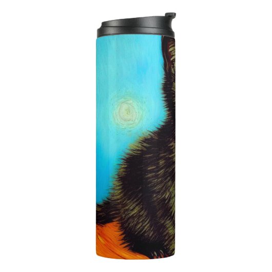 Bouteilles Isothermes Van Gogh Style Pouting Kitten (Tourné sur la gauche)