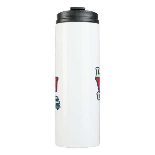 Bouteilles Isothermes VANtastic Red Cream Blue Edition (Devant)