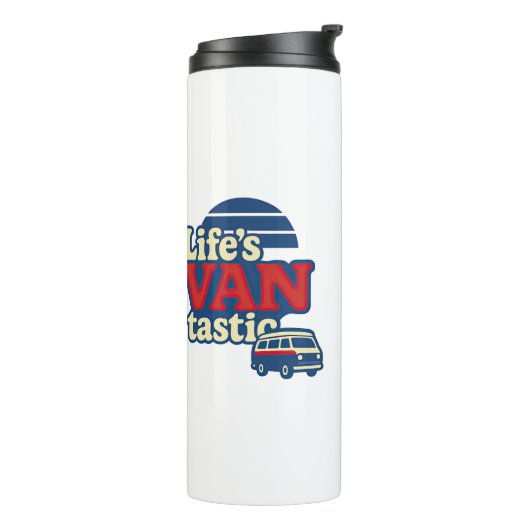 Bouteilles Isothermes VANtastic Red Cream Blue Edition (Tourné sur la gauche)