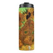 Bouteilles Isothermes Vase with Twelve Sunflowers by Vincent van Gogh (Devant)