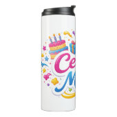 Bouteilles Isothermes Vaso Térmico con Diseño “Celebra Conmigo” | Ideal (Tourné sur la gauche)