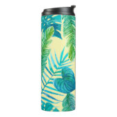 Bouteilles Isothermes Végétation luxuriante de plantes tropicaux de la j (Tourné sur la gauche)