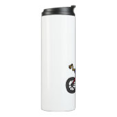 Bouteilles Isothermes Vélo cool Giraffe équitation (Tourné sur la gauche)