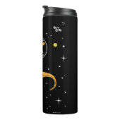 Bouteilles Isothermes Velocirapos Jaune Et Orange Dans L'Espace (Tourné sur la droite)