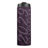 Bouteilles Isothermes Velvet Grad | Améthyste Joyau pourpre Tone Grunge (Devant)