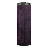 Bouteilles Isothermes Velvet Grad | Améthyste Joyau pourpre Tone Grunge (Dos)