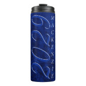 Bouteilles Isothermes Velvet Grad | Sapphire Blue Dark Jewk Tone Grunge (Devant)