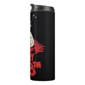 Bouteilles Isothermes Vendredi 13 | Couteau à travers le masque de hocke (Tourné sur la droite)