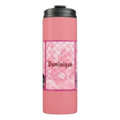 Bouteilles Isothermes Vendredi Girl in Monday World. Nom modifiable (Devant)