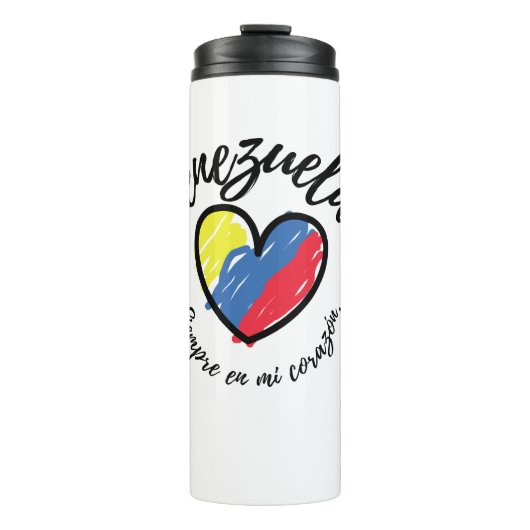 Bouteilles Isothermes Venezuela Siempre En Mi Corazon Travel Mug (Devant)