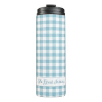 Vérification de buffle bleu décoratif