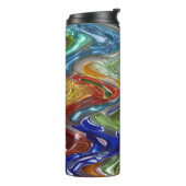 Bouteilles Isothermes Verre coloré sans fin - (Tourné sur la gauche)