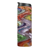 Bouteilles Isothermes Verre coloré sans fin - (Tourné sur la droite)