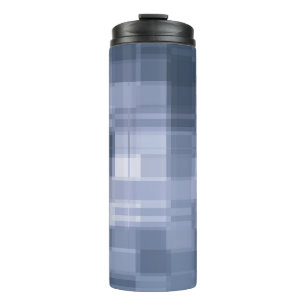 Bouteilles Isothermes Verre mosaïque illusion bleu